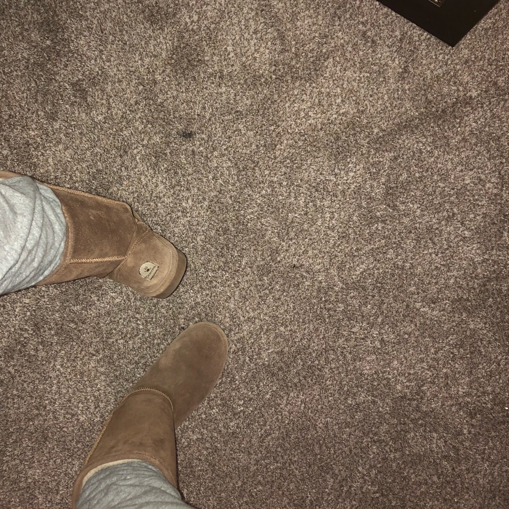 bear paw furry boots